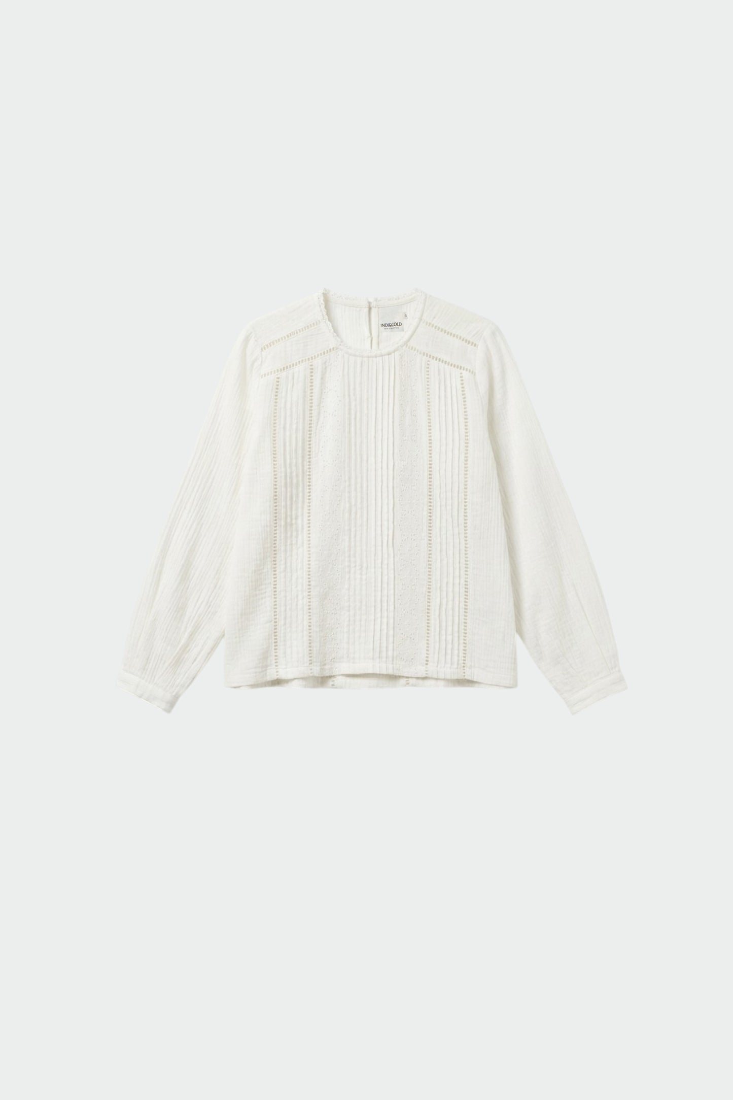 BLOUSE ROMANTIQUE DOUBLE GAZE