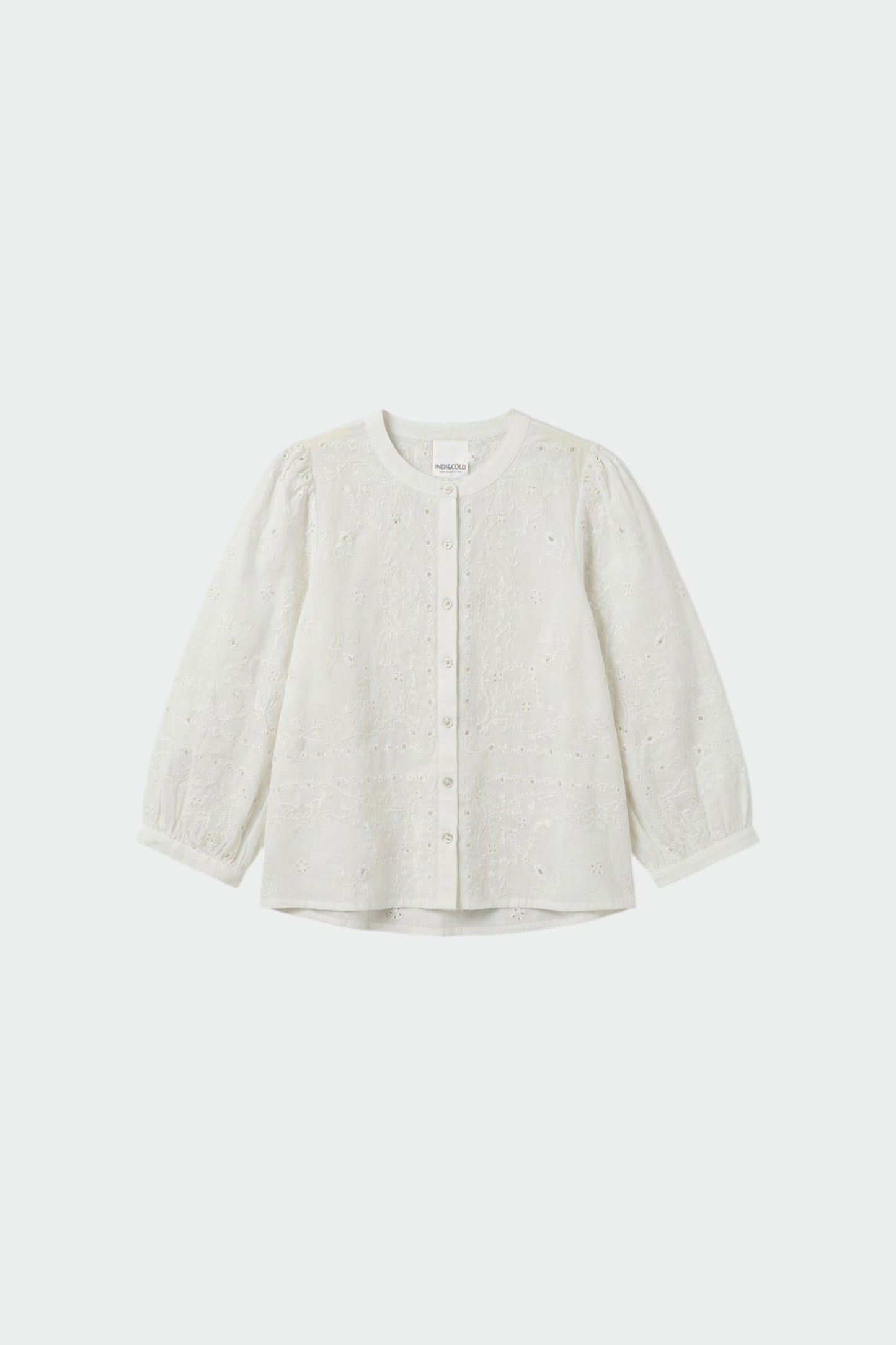 BOXY EMBROIDERED SHIRT