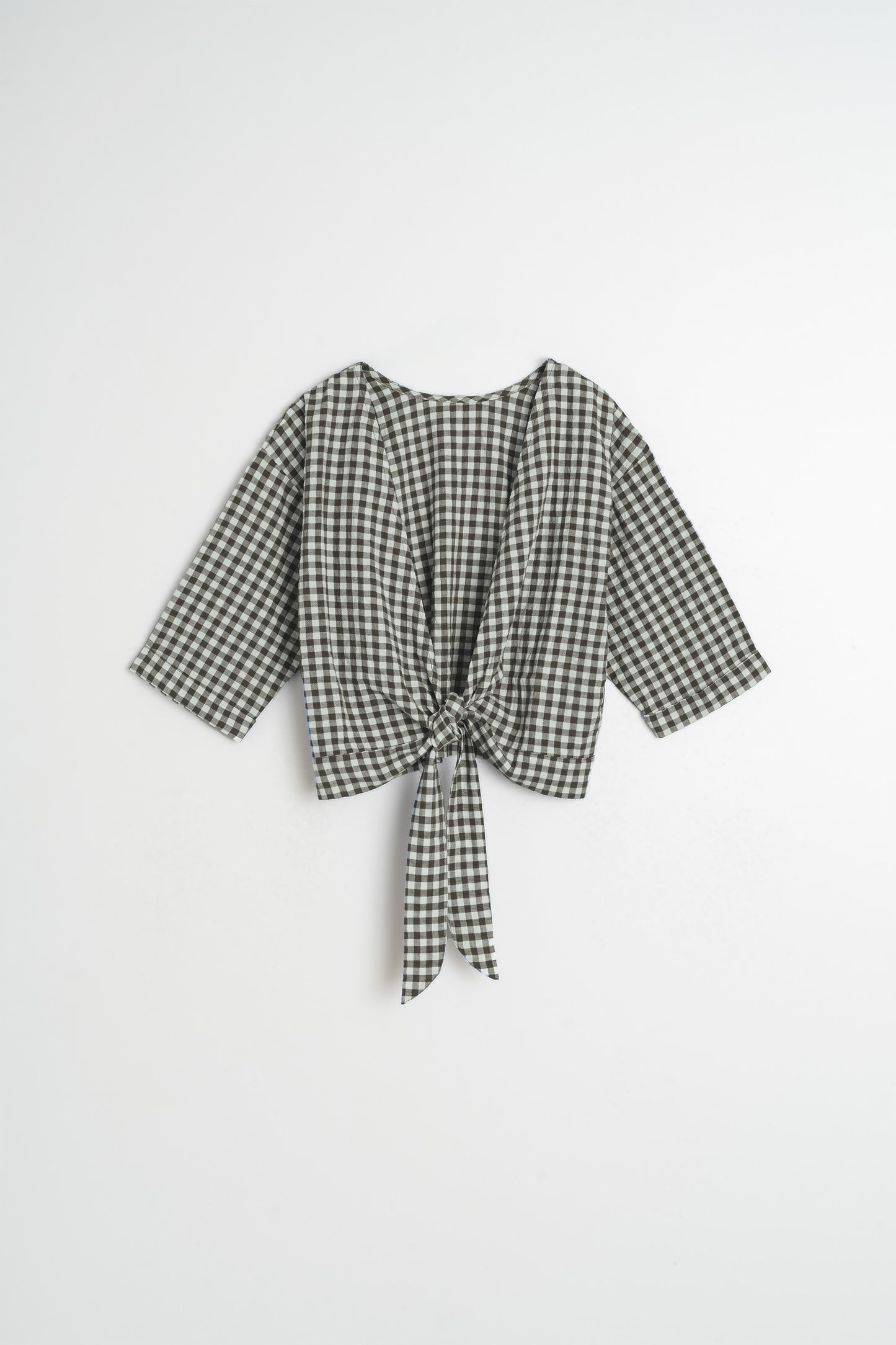 CAMISA CROP NUDO MULTIPOSICIÓN