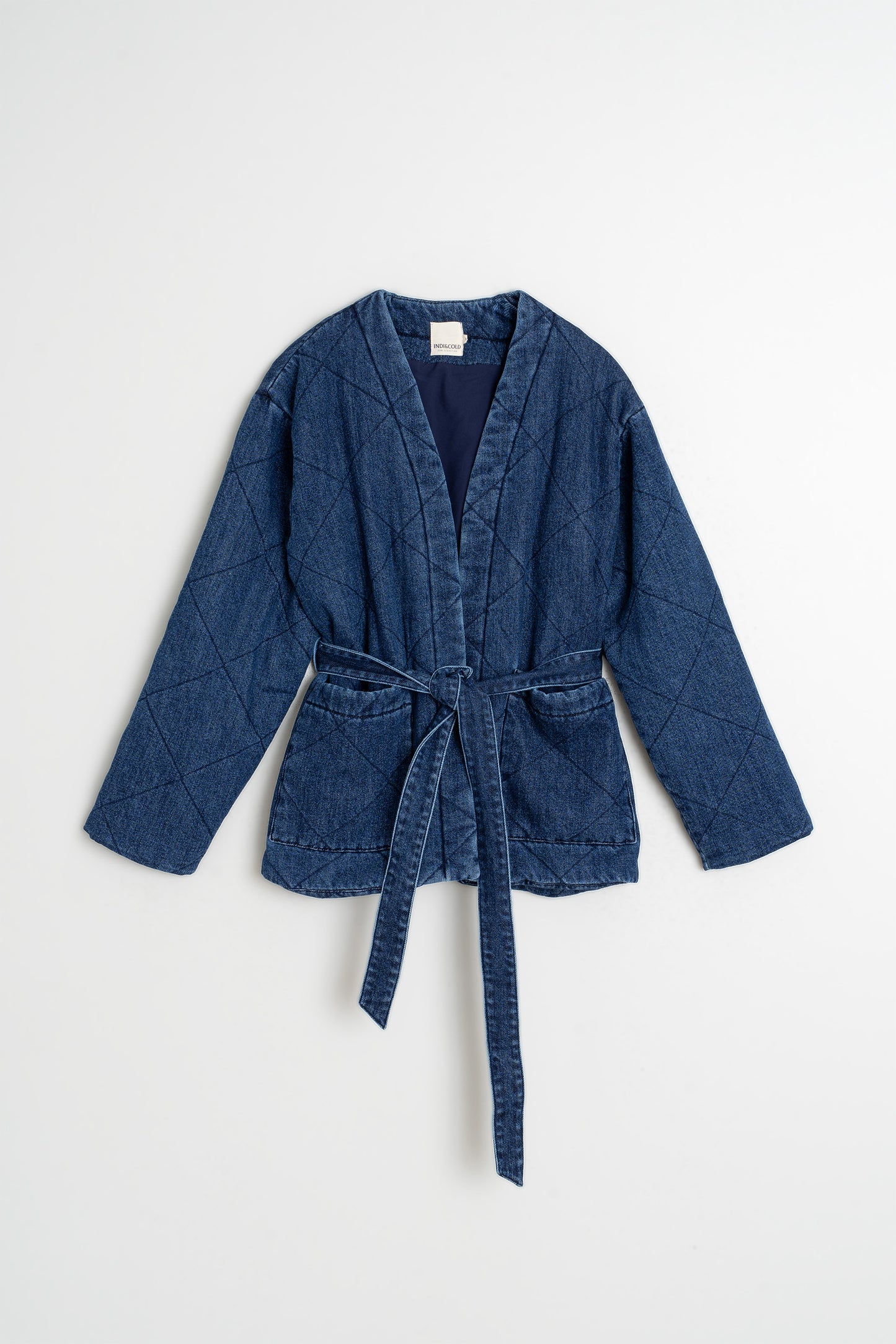 QUILTED KIMONO JACKET