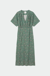 VESTIDO LARGO ESTAMPADO FLORAL