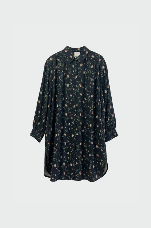 VESTIDO CAMISERO ESTAMPADO FLORAL 5