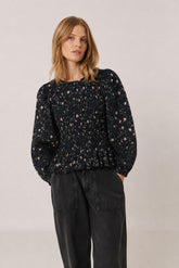 BLUSA SMOCK ESTAMPADO FLORAL