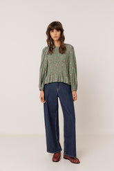 BLUSA SMOCK ESTAMPADO FLORAL