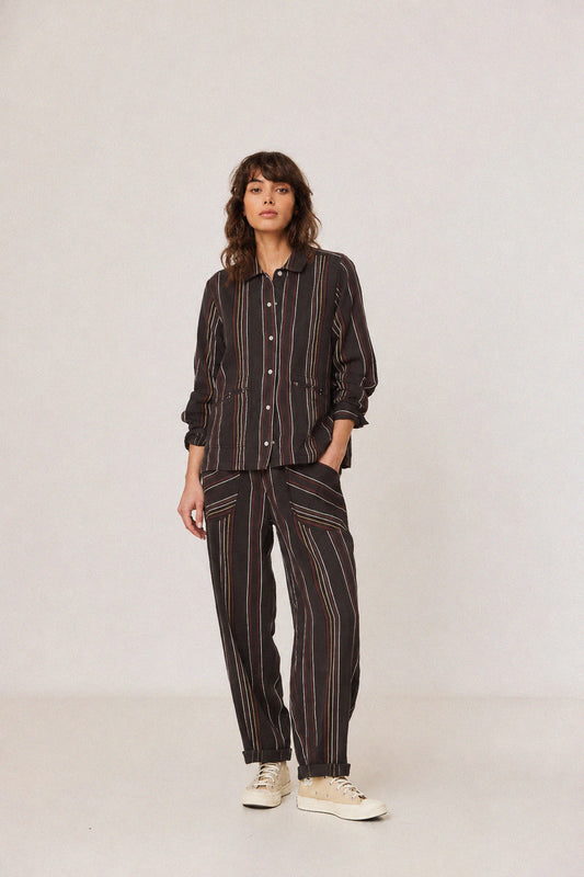 STRIPED OVERSHIRT 4