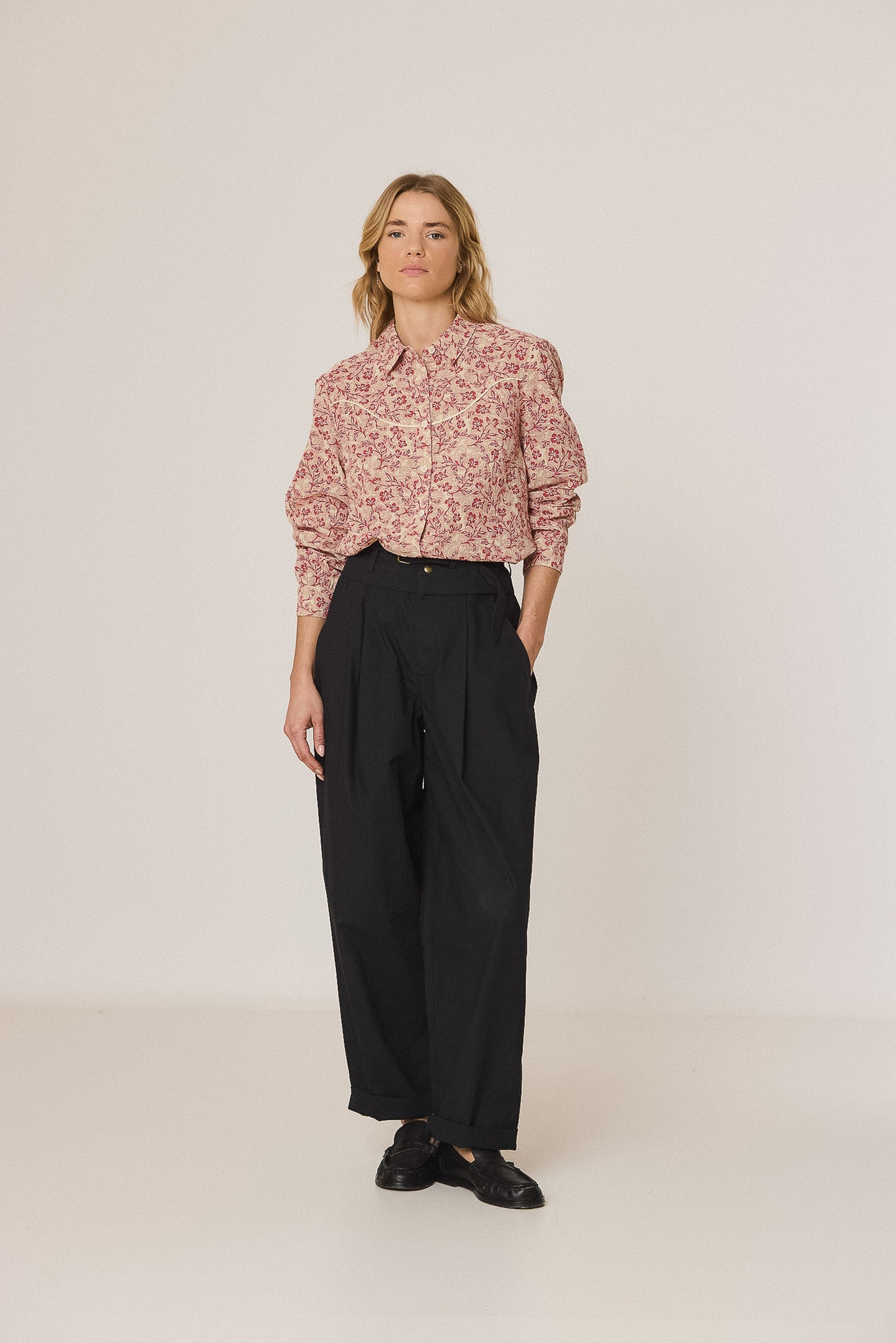 WESTERN FLOWER SHIRT