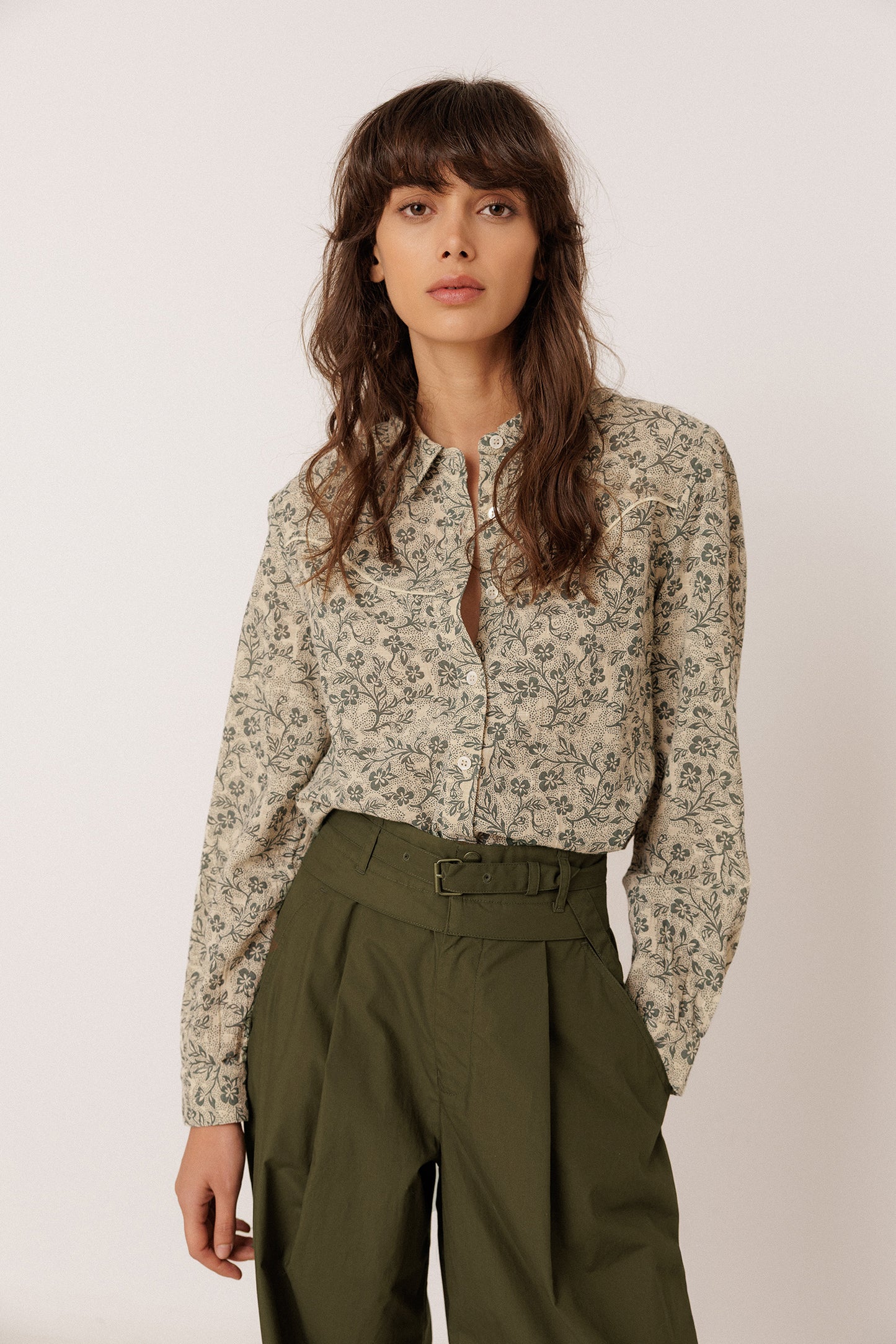 WESTERN FLOWER SHIRT