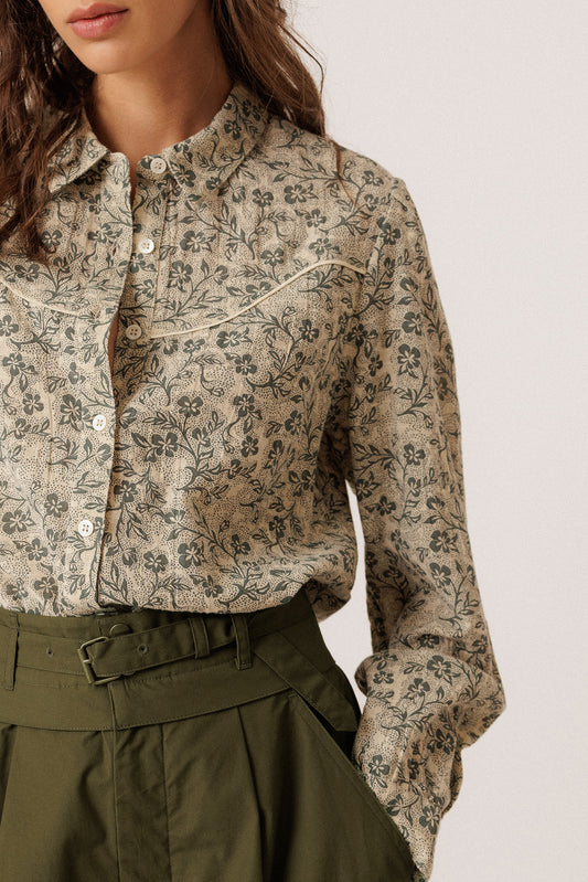 WESTERN FLOWER SHIRT 3
