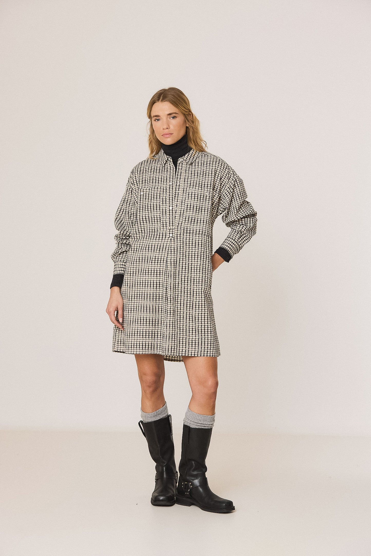 OVERSIZE SHORT DRESS
