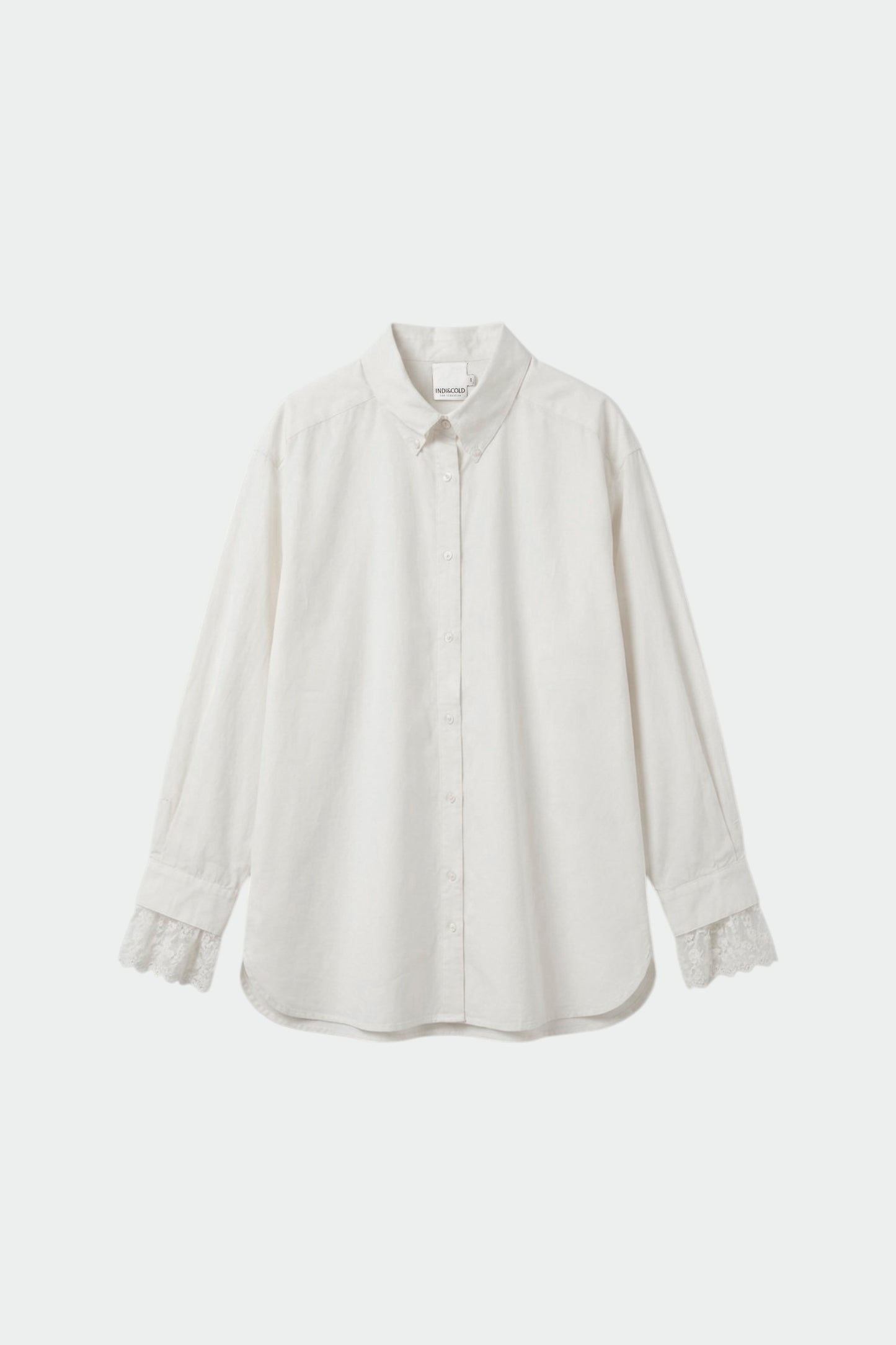 CLASSIC SHIRT WITH LACE CUFFS