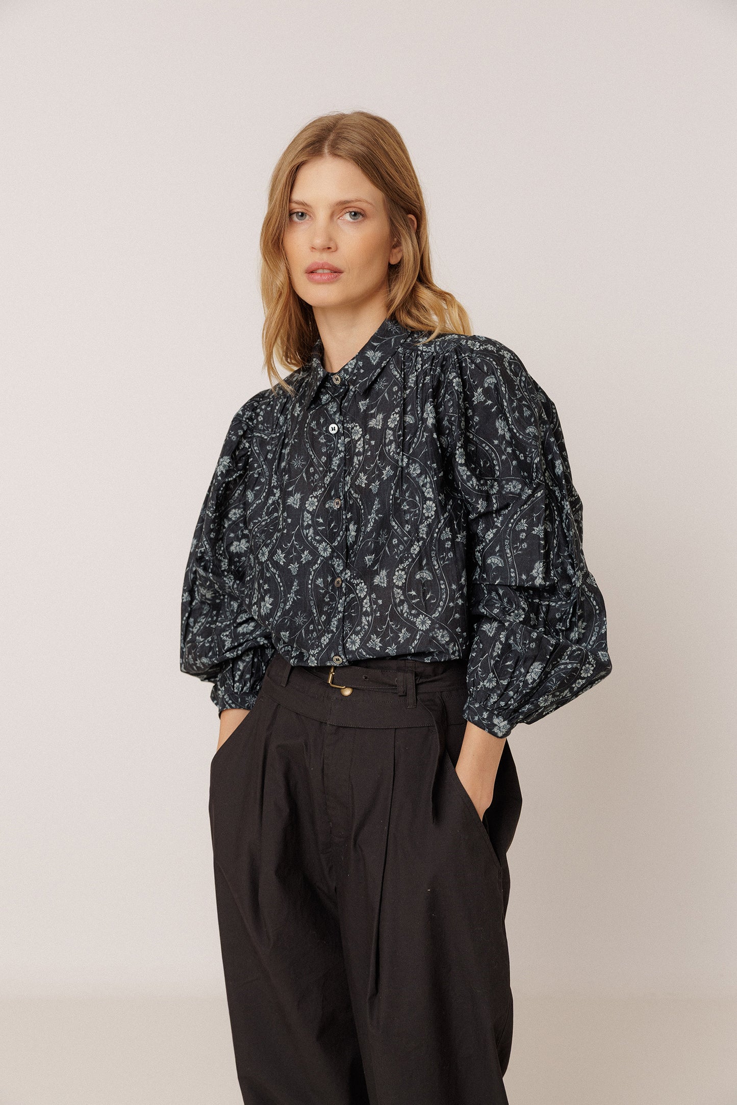 VINTAGE-PRINT SHIRT