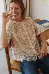 BLUSA CROP VINTAGE
