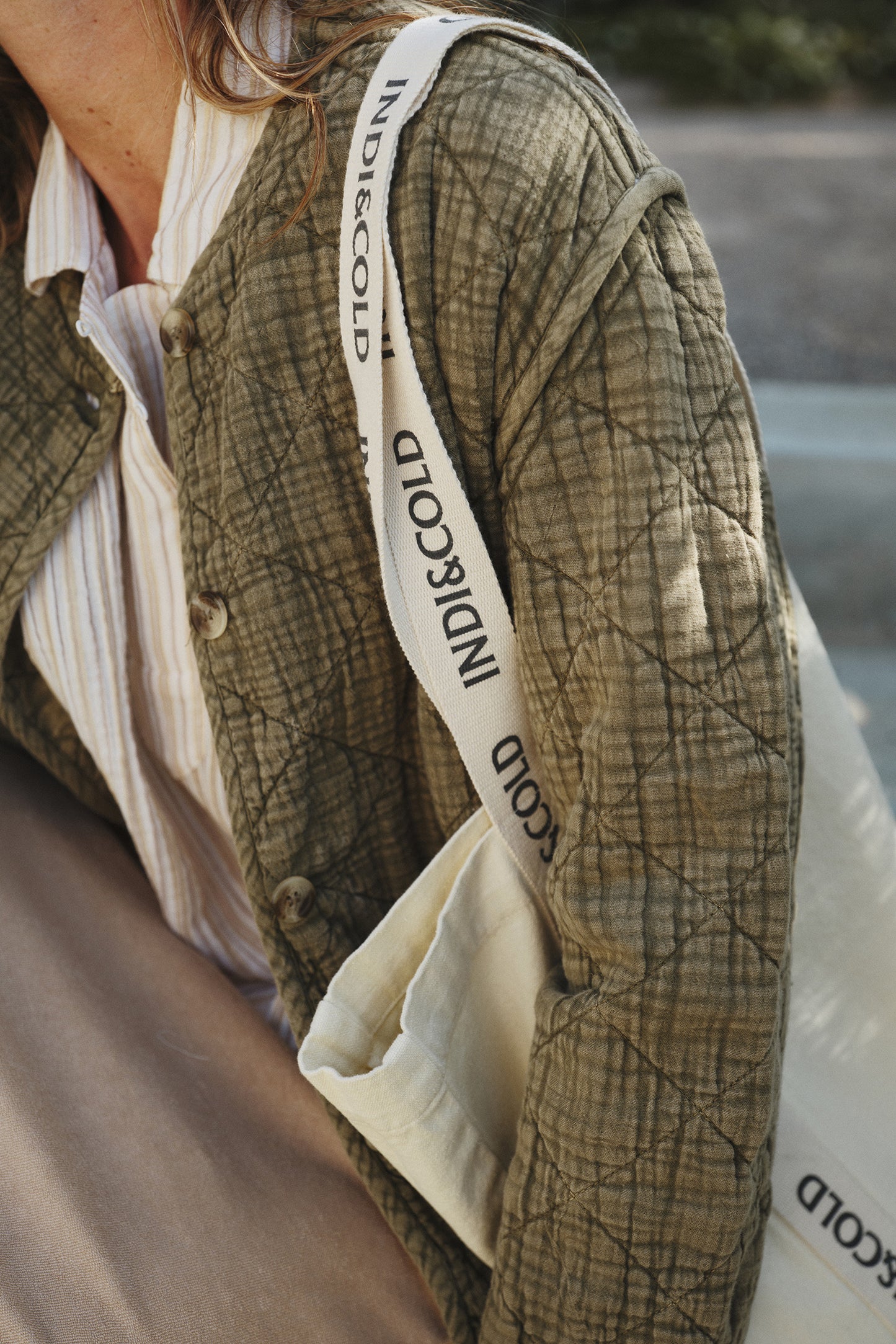 VESTE MATELASSÉE EN COTON
