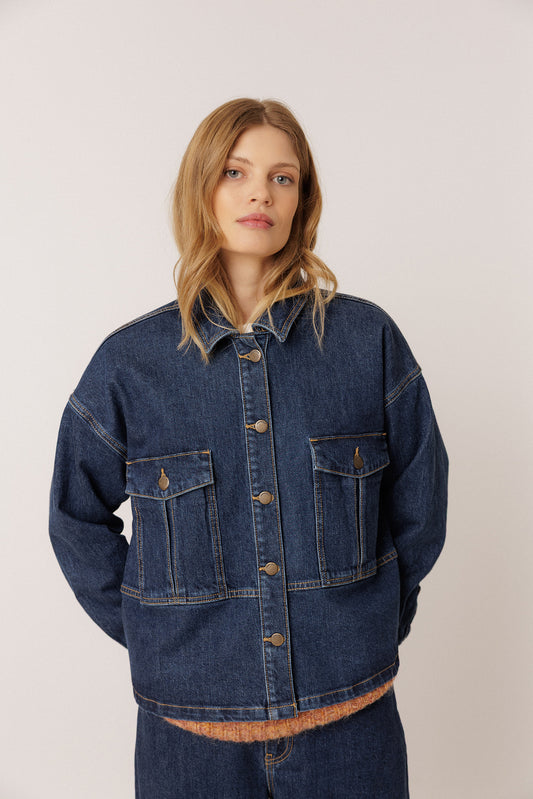 BOXY DENIM JACKET 3