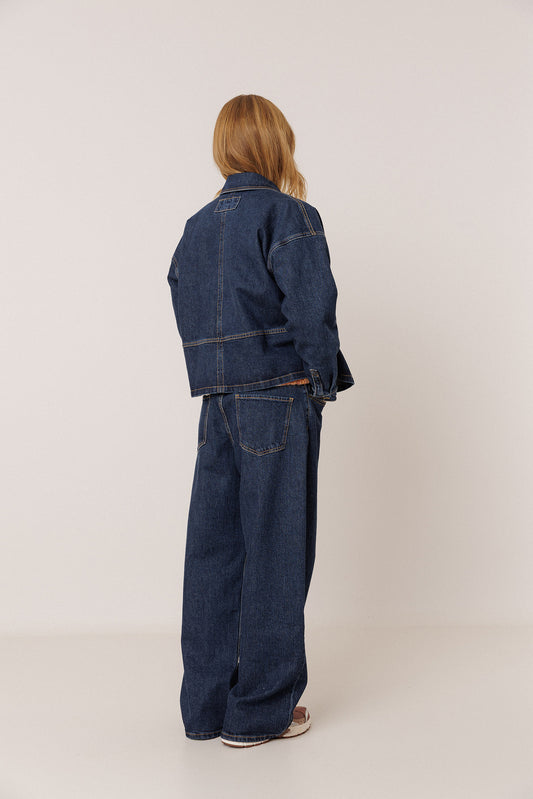 BOXY DENIM JACKET 4