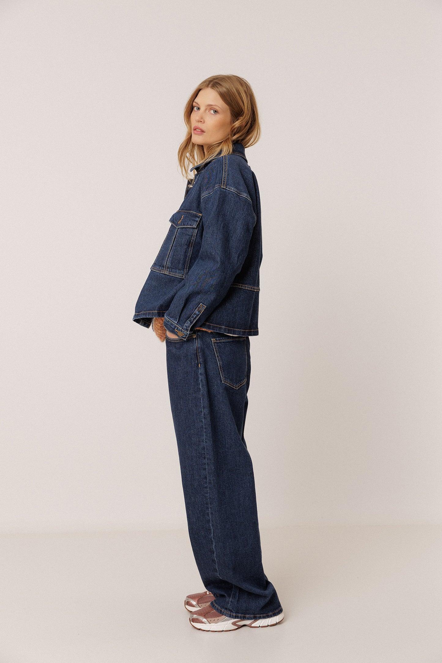 BOXY DENIM JACKET