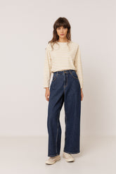 PANTALON DENIM WIDE LEG