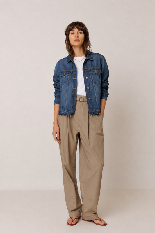 DENIM JACKET WITH LYOCELL 2