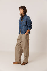 CAZADORA DENIM CON LYOCELL
