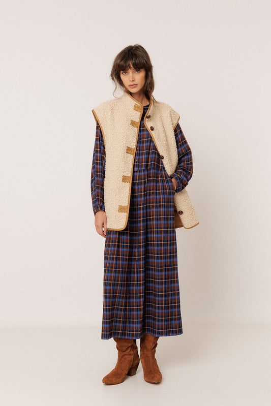 MULTICOLOR CHECKERED DRESS 5