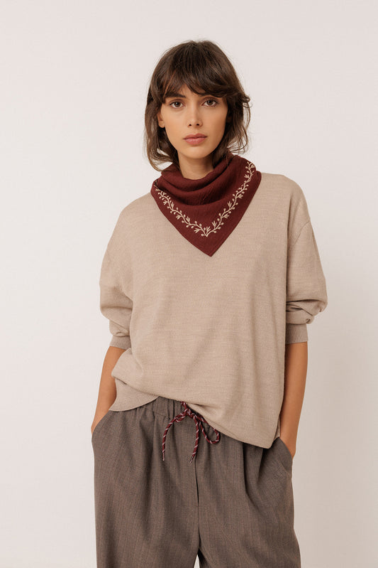 EMBROIDERED KERCHIEF 2