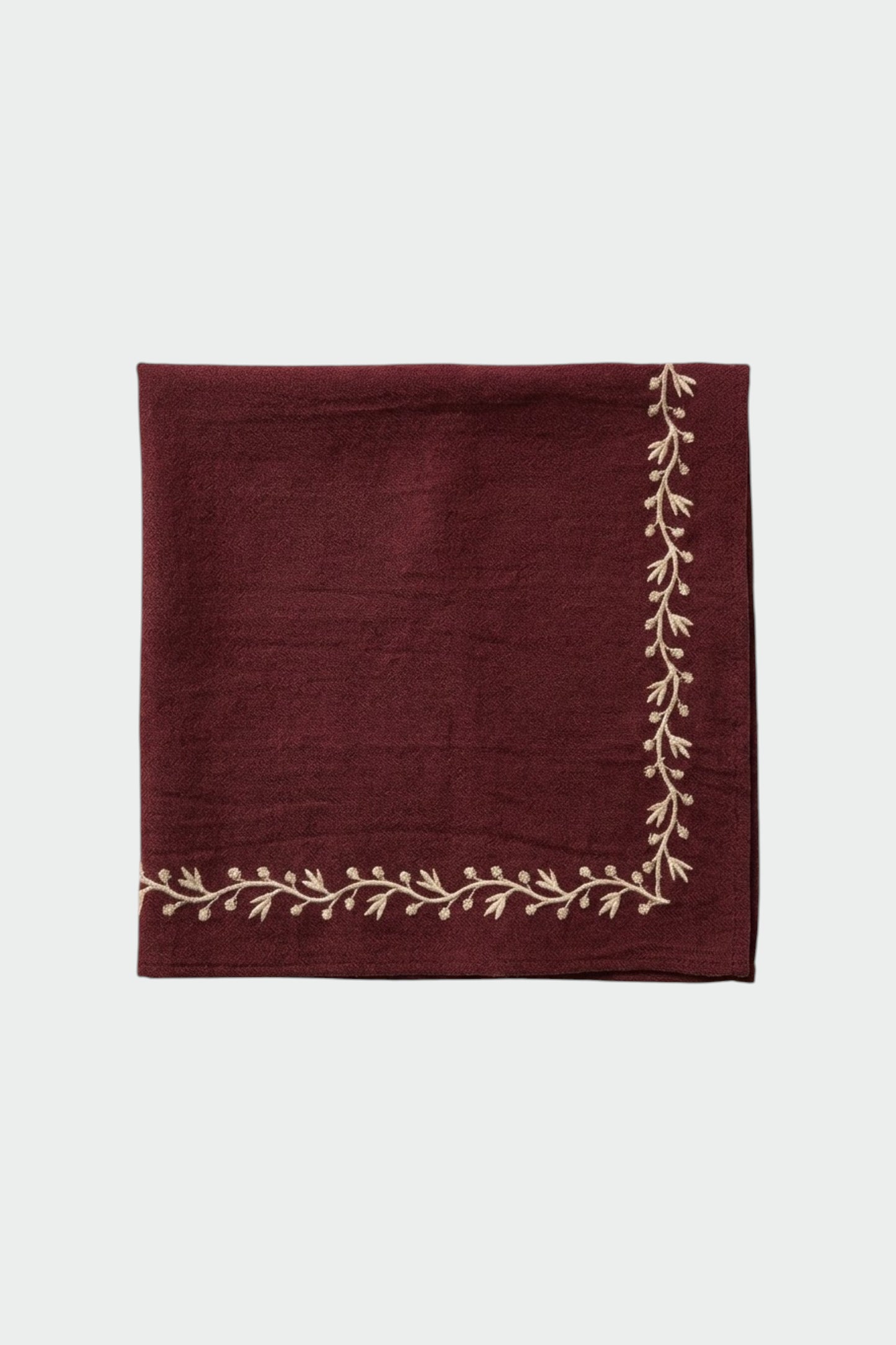 EMBROIDERED KERCHIEF