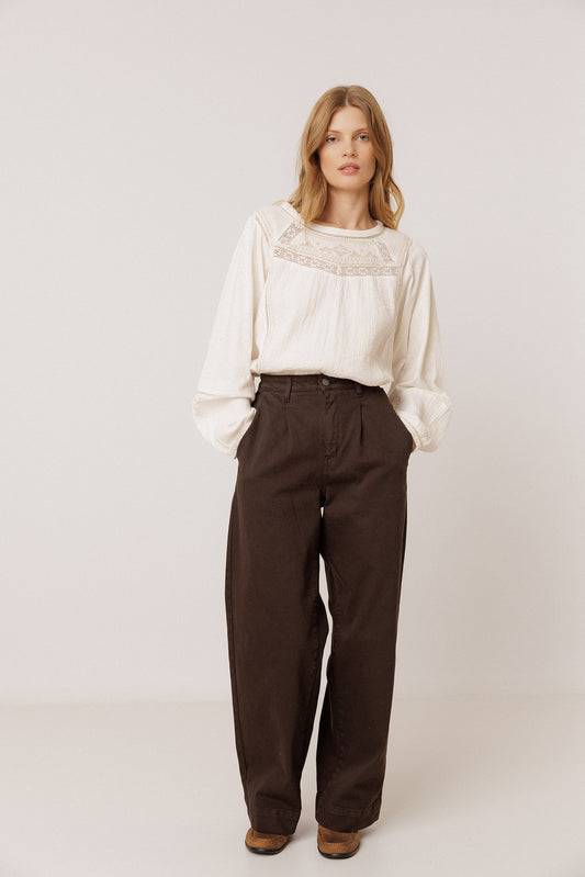 PANTALÓN  WIDE LEG ALGODÓN 1