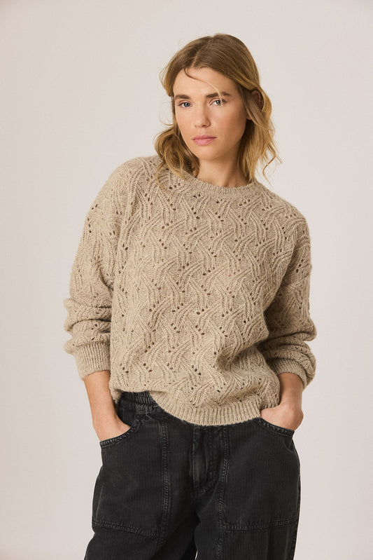 DECORATIVE SWEATER WITH ALPACA 1