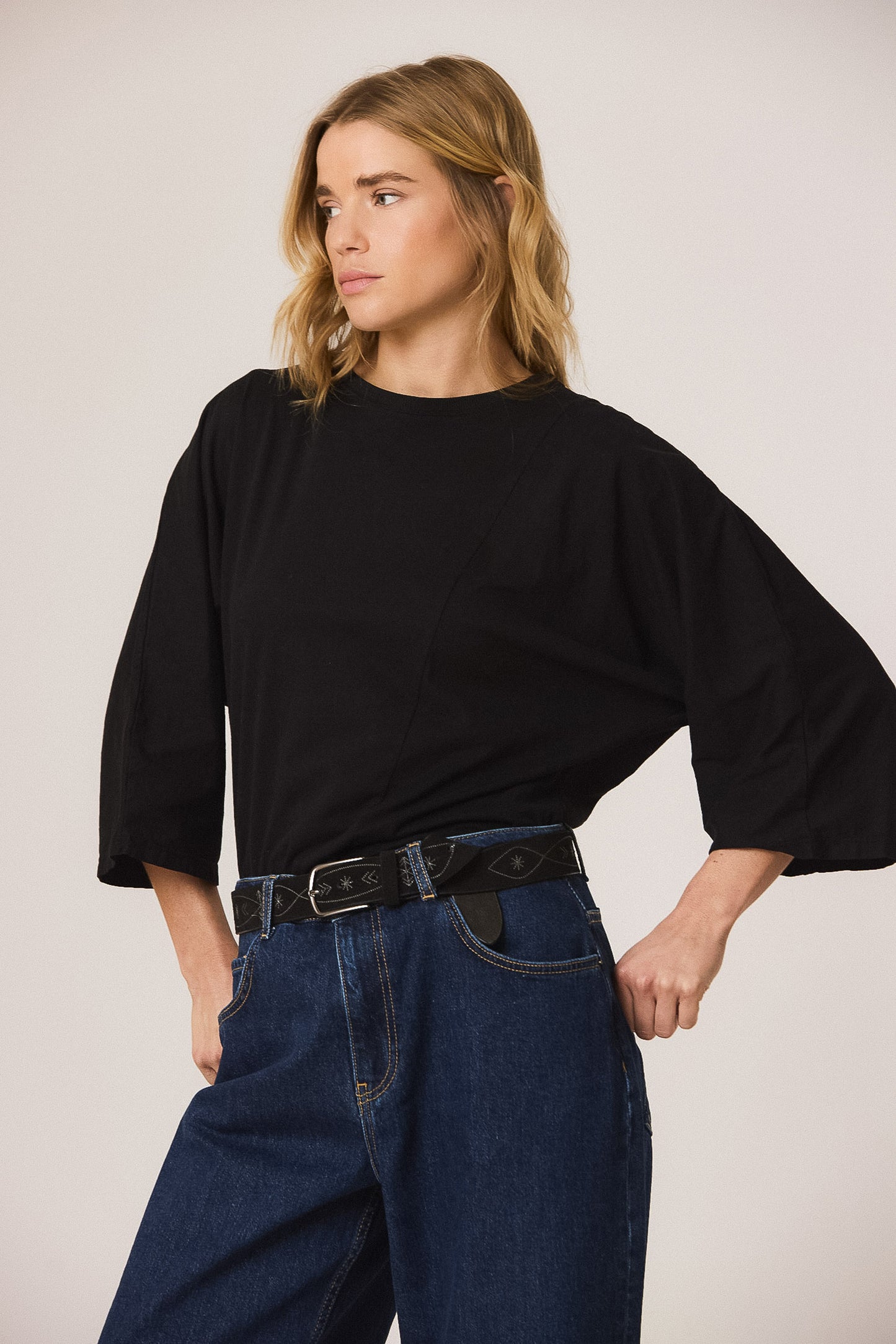 CARBON-FINISH T-SHIRT