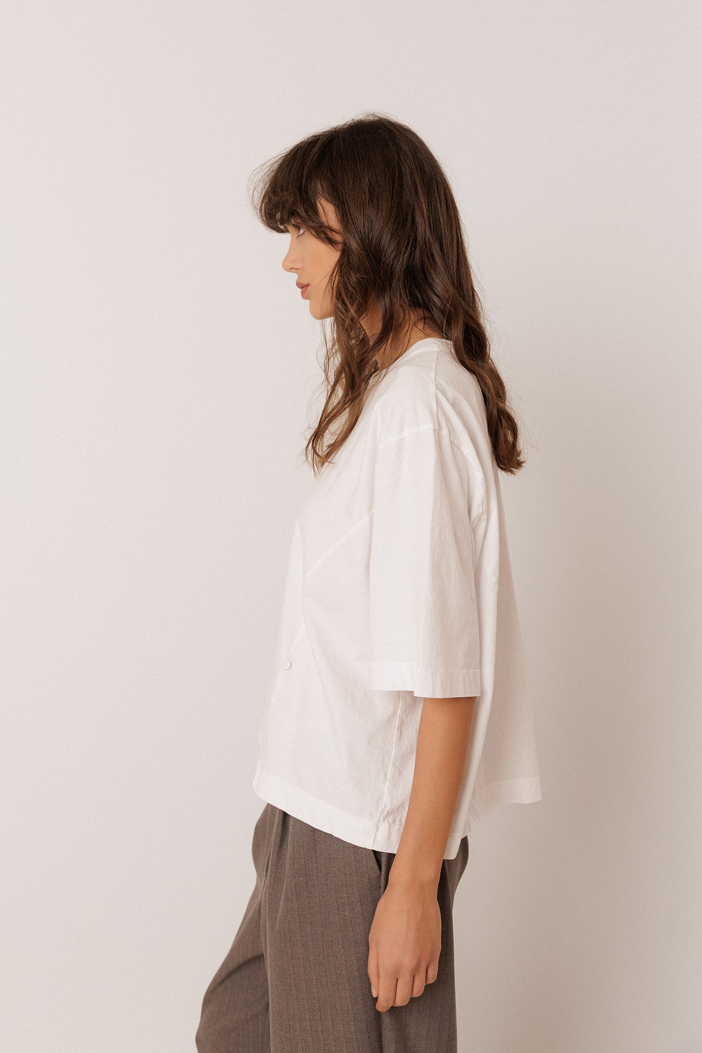 CAMISETA ALGODÓN AJUSTABLE