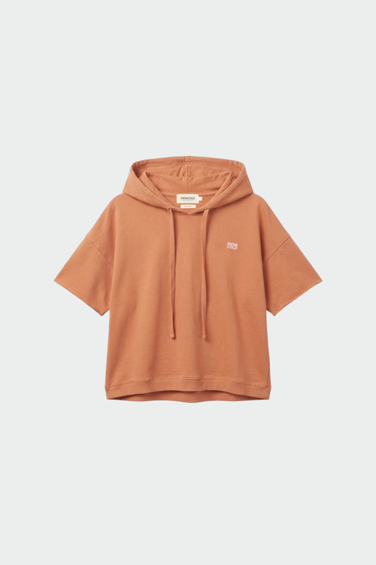 SHORT-SLEEVE HOODED SWEATSHIRT 6