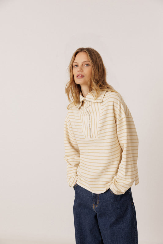 TERRYCLOTH SAILOR SWEATSHIRT 2