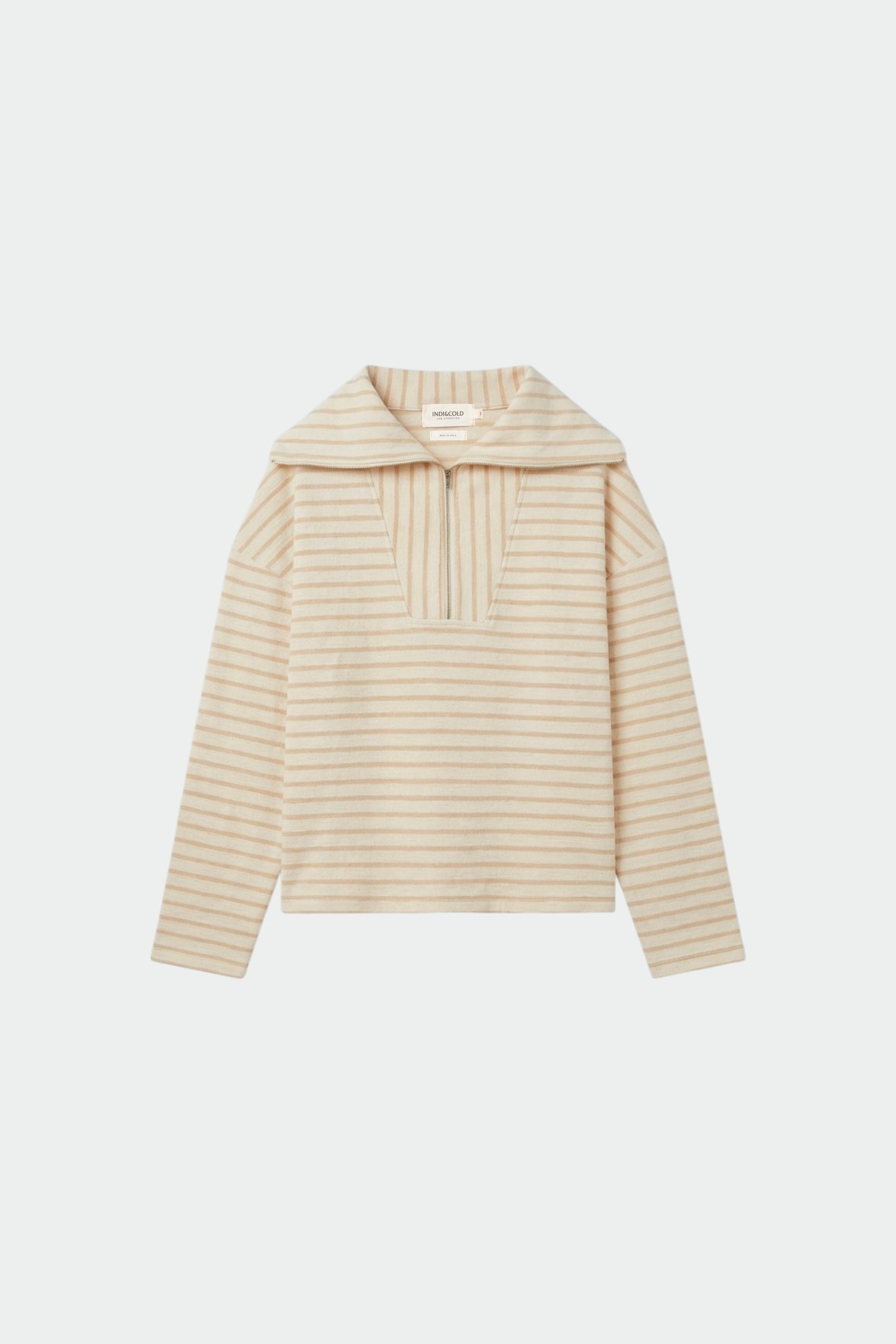 TERRYCLOTH SAILOR SWEATSHIRT