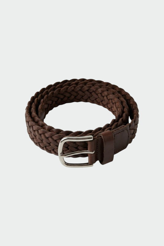 BRAIDED LEATHER BELT 3