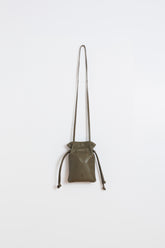 MINI BOLSO PIEL FRUNCIDA