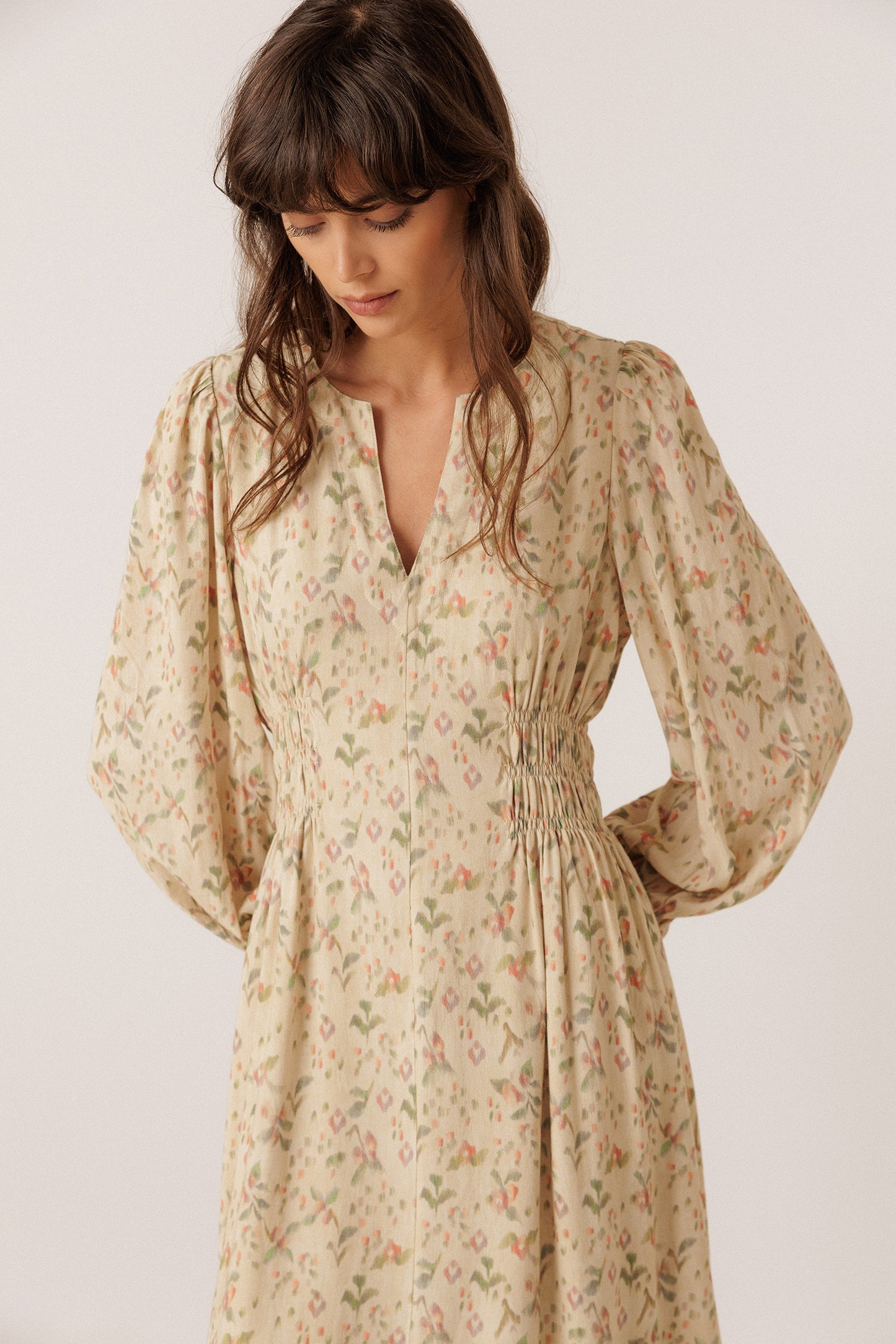 BOHO-PRINT DRESS