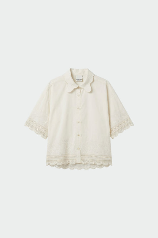 EMBROIDERED POPLIN SHIRT 6