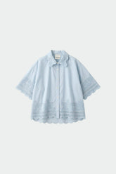 CAMISA BORDADA POPELÍN