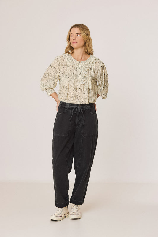 ART DECO PRINT BLOUSE 4