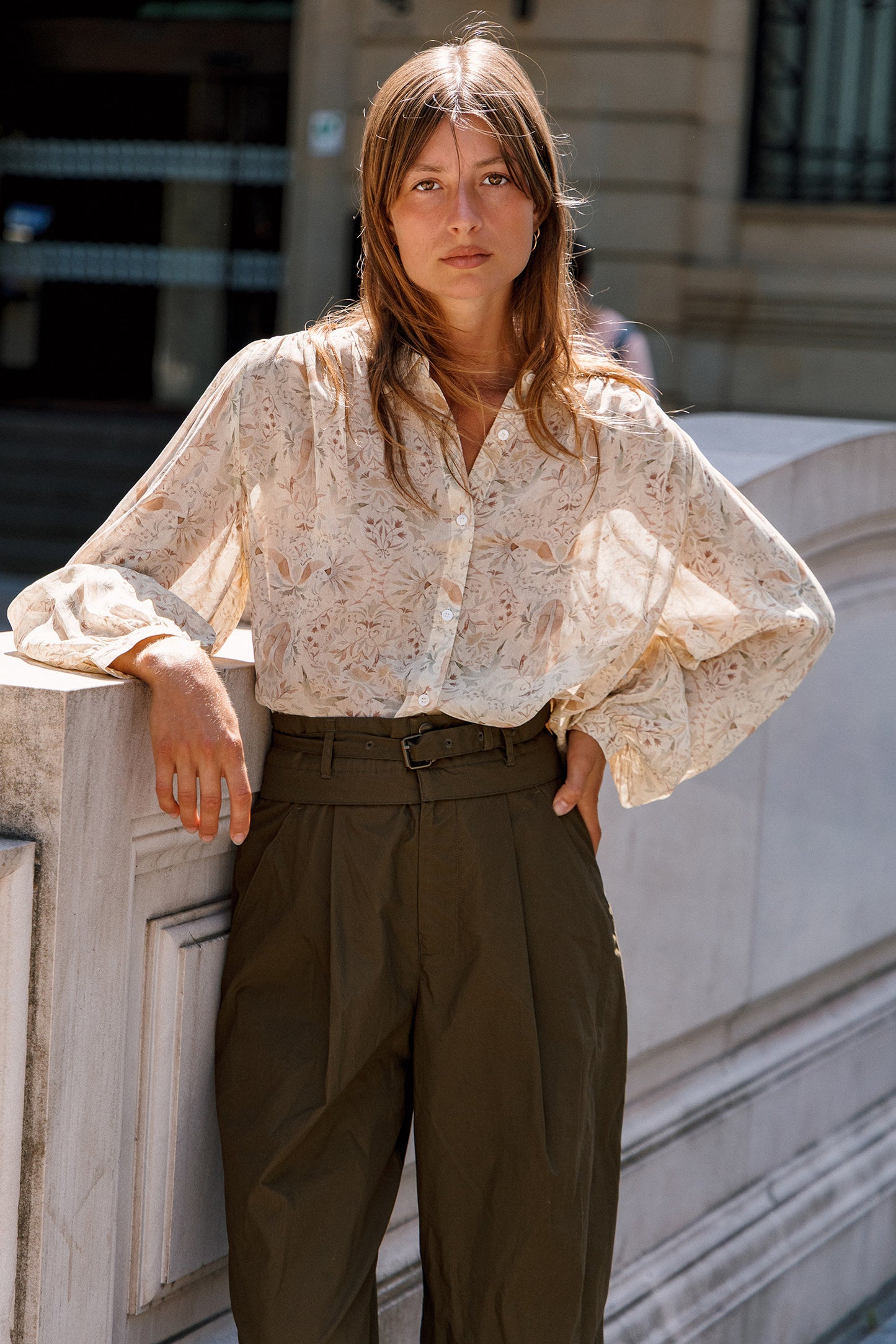 ART DECO PRINT SHIRT