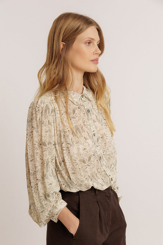 ART DECO PRINT SHIRT 2