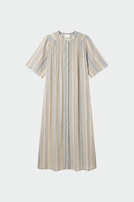 VESTIDO RAYAS DOBLE GASA 6