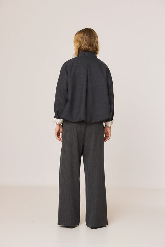 JACKET WITH  ELASTIC HEM 3
