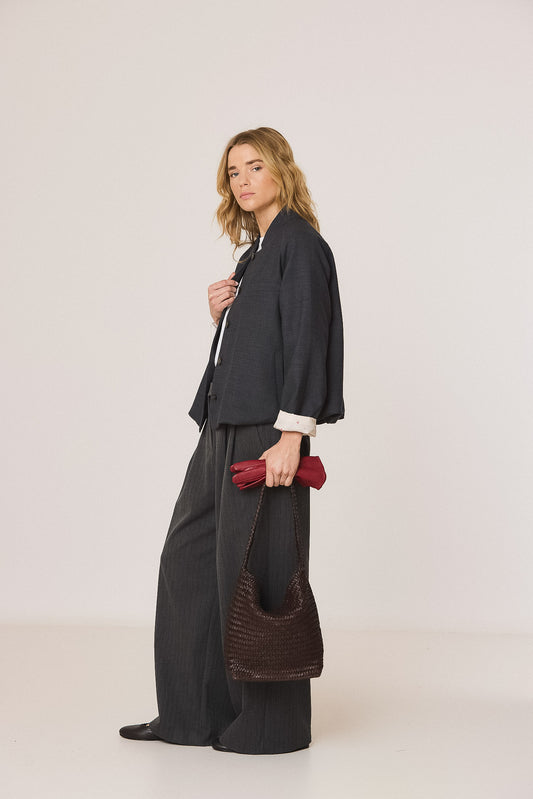 JACKET WITH  ELASTIC HEM 4