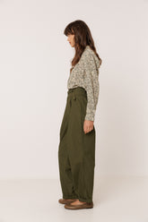 PANTALÓN CARROT POPELÍN