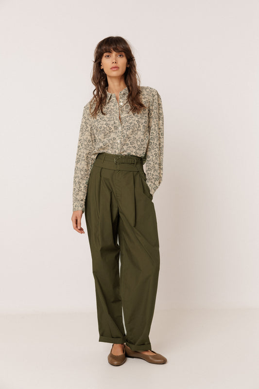 PANTALÓN CARROT POPELÍN 5