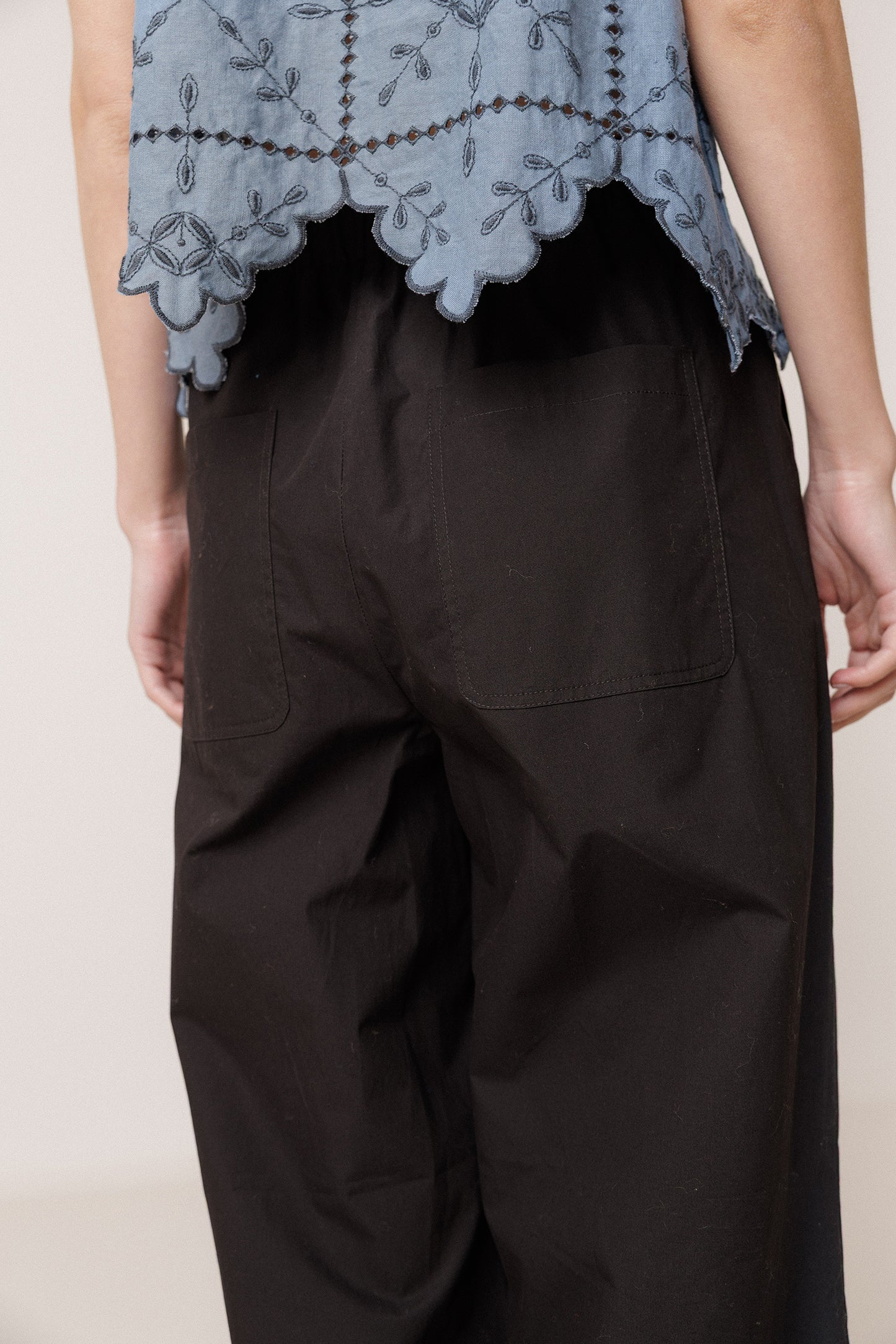 PANTALÓN ENGOMADO POPELÍN