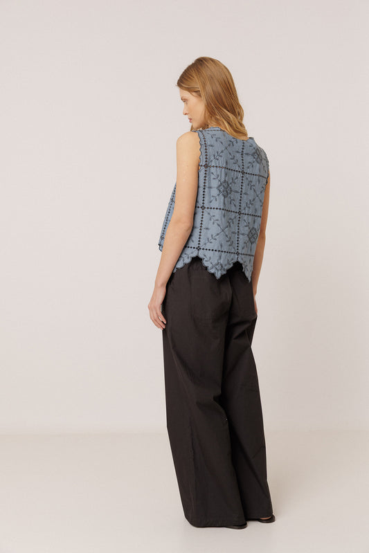 PANTALÓN ENGOMADO POPELÍN 5