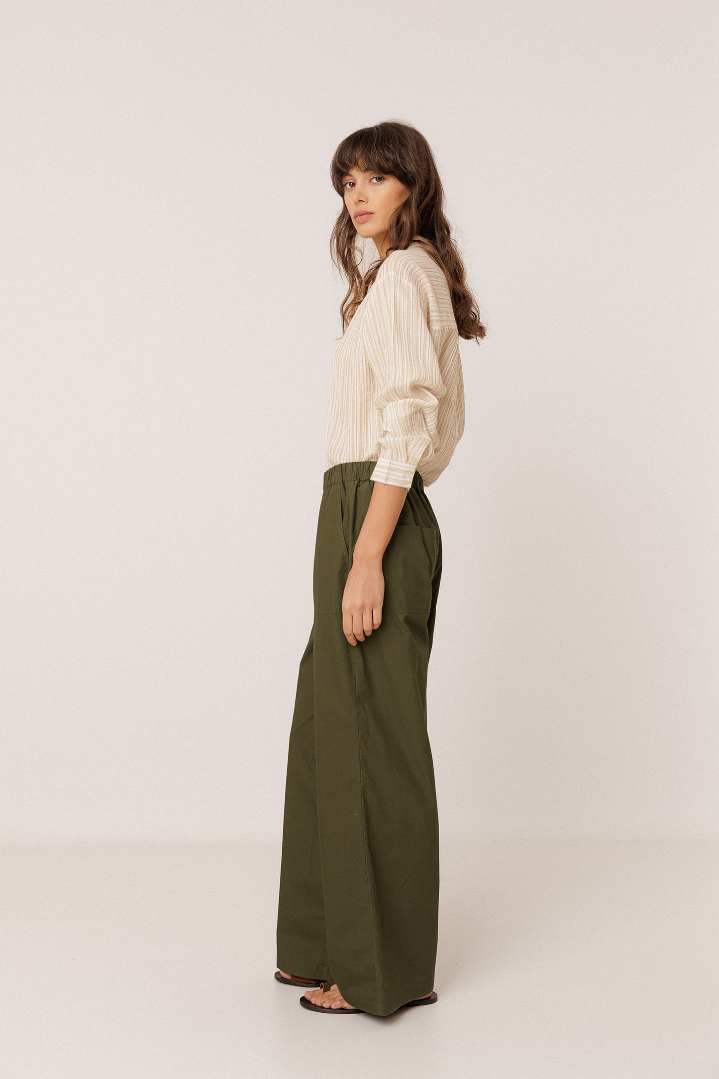 PANTALÓN ENGOMADO POPELÍN