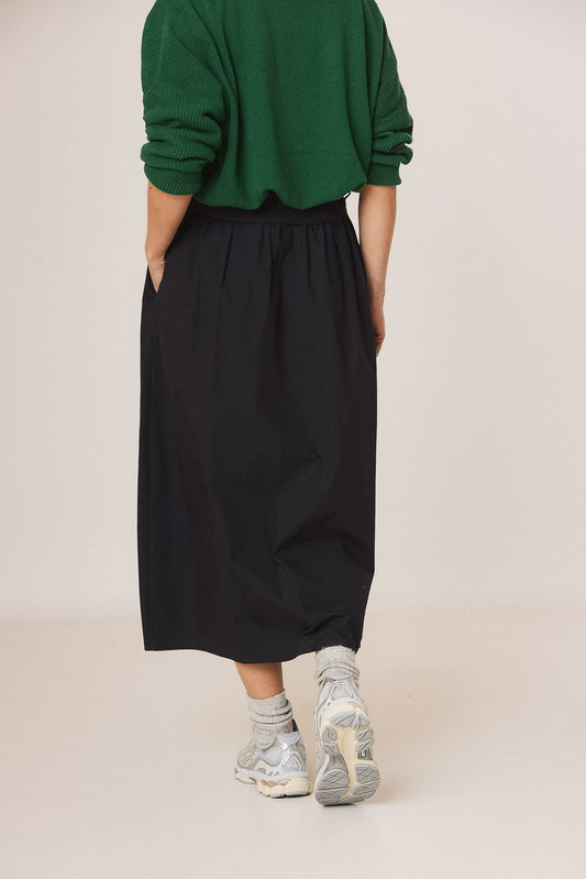 POPLIN MIDI SKIRT 3